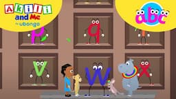 THE ALPHABET WALL: Learn the Alphabet with Akili | Learning videos for kids