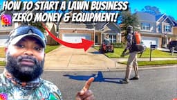 How To Start a Lawn Care Business in 2022 with No Money and Equipment