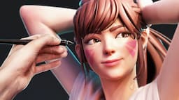 Digital Sculpting is Magic! Modeling D.Va (Overwatch) in Blender