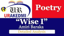 Wise I by Amiri Baraka |Detailed Analysis|