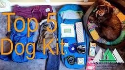 Hiking & Wild Camping Kit For Dogs Top 5 Tips