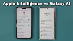 Apple Intelligence vs Samsung Galaxy AI - Which One is More Intelligent?