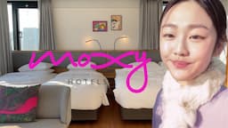 Stylish Hotel Tour & Review in Korea (suite room, lounge, rooftop) ft. Moxy Seoul Insadong