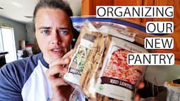 Organizing Our New Pantry | Whole Foods Pantry Tour | How I'm Pest Proofing It | Fermented Homestead