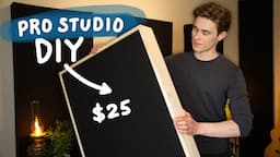 How To Make Your Own Acoustic Panels - DIY Professional Acoustic Treatment for Home Studio