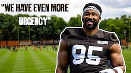 Myles Garrett: "we have even more urgency" | Press Conference