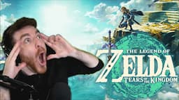 DougDoug reacts to the new Tears of the Kingdom trailer