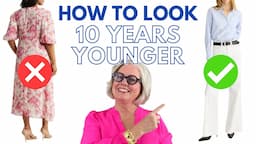 How to Look 10 YEARS YOUNGER: Instant Tips!