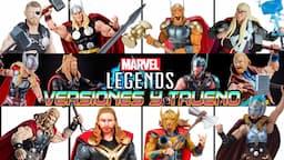 Los Trajes y Versiones de Thor | Figuras Marvel Legends Series Hasbro