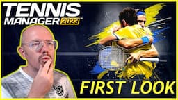 Tennis Manager 2023 FIRST LOOK | Is it any good? TM23 Review