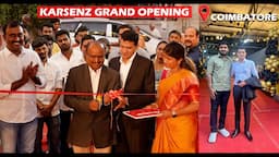 KARSENZ GRAND OPENING !!😍 Biggest Premium Car Service Centre in Coimbatore 😮