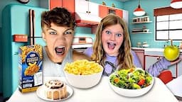 Siblings SWAP Diets for 24 HOURS!