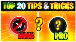 Top 20 Pro Tips And Tricks For Free Fire 🔥| Secret Tricks To Become PRO In Free Fire | Full Tutorial