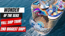 Royal Caribbean Wonder of the Seas Full Cruise Ship Tour 2024 | 2nd Largest Ship In The Wordl!