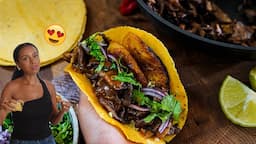 INSANE VEGAN JERK TACOS 🔥 you have fi try it