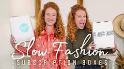 *NEW* Judith & Joe + A Curated Thrift | 2 Slow Fashion Subscription Boxes THAT ROCK!!!