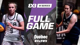 USA 🇺🇸 vs Freiburg 🇩🇪 | Full Pool Game | FIBA 3x3 Women's Series Québec Stop 2024