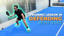 Padel Training Vlog: DEFENDING From the Back | ThePadelSchool.com