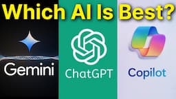 The Best AI In 2024 Is Not What You Think: Chat GPT Vs Google Gemini Vs Copilot