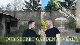 French WALL GARDEN MAKEOVER | How to renovate an abandoned house in France | Life in rural France