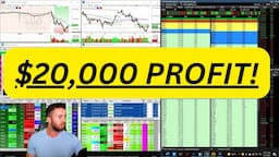 I Made $20,000 in a Week Trading Stocks! All of My Live Trades!