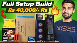 Full Gaming PC Build In INR 40k (2023) 😍🔥