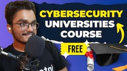 Free College/University Cybersecurity Course Available Online🔥 #cybersecurity