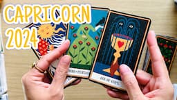 CAPRICORN - "AMAZING YEAR FOR YOU IN 2024! HERE'S WHAT'S COMING!" 2024 Tarot Reading