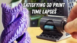 8 Satisfying 3D Printing TimeLapses on the Elegoo Neptune 3 3D Printer