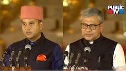 Jual Oram, Giriraj Singh, Ashwini Vaishnaw, Jyotiraditya Scindia Take Oath As Cabinet Ministers