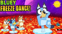 Floor Is Lava - Danny Go! - Bluey Freeze Dance - Bluey Brain Break - Bluey Floor Is Lava