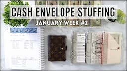 Cash Envelope Stuffing | $717 | Budget with Me | Savings Challenges | Sinking Funds | Debt Snowball