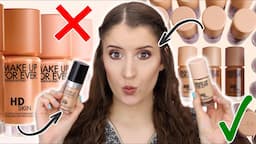 MAKE UP FOR EVER HD SKIN FOUNDATION REVIEW 🤔 IMPROVED FORMULA?!