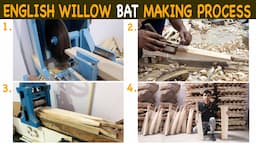 Cricket Bat Manufacturing Process !! Start Your own business !!