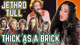 Jethro Tull - Thick As A Brick | Opera Singer Reacts