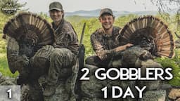 Two Gobblers in One Day | Turkey Season Kickoff | Realtree's Spring Thunder