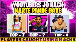 Top 10 YouTubers Caught Using Hack On Livestream 😱🔥|| Saggy Hacking ||  Saggy, Jonathan, Dynamo