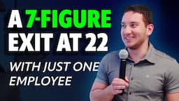 Building & selling a 7-figure business at 22 with only ONE employee | Vilen Interview