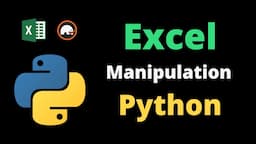 Excel Sheet Manipulation with Python