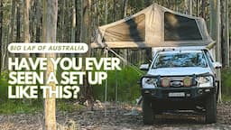 Big Lap of Australia camping set-up walkthrough and introduction (Trayon Camper and Ford Ranger 4x4)