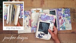 Timeless ~ Special Little Sister Edition  3 of 3 ~ Flip Flop Folio Tutorial