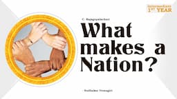 What makes a nation? /C.Rajagopalachari/Intermediate1st year English/AndhraPradesh/Sudhakar vemagiri