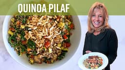 Quinoa Pilaf| Kathy's Vegan Kitchen