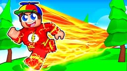 Becoming THE FLASH In Roblox!