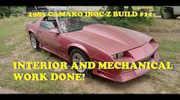 1985 Camaro IROC-Z BUILD #11. Interior and Mechanical work finished! Lokithor J400 Jump Starter