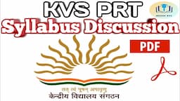 Kvs Prt Syllabus Discussion 2021 ||   Kvs Prt Preparation 2021 || #kvs #kvs2021