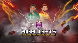 Bangladesh vs Zimbabwe Highlights || 5th T20i || Zimbabwe tour of Bangladesh 2024