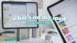 What's on my iPad | favorite language learning apps