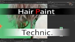 Hair || Paint technic.