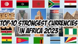 Highest And Strongest Currencies In Africa 2023| Strongest Currencies In The World #currency #top10